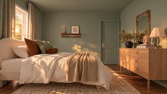 Contemporary, Eclectic Bedroom by Havenly Interior Designer Camila