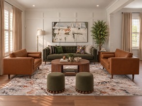 Midcentury Modern Living Room by Havenly Interior Designer Veronica