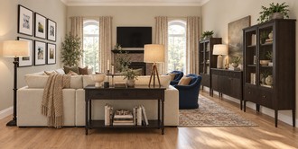  Living Room by Havenly Interior Designer Amber