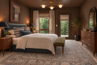 Modern, Vintage, Organic Modern Bedroom by Havenly Interior Designer Emerie