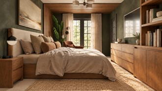 Contemporary, Modern, Industrial, Scandinavian, Inspired Modern, Contemporary Luxe, Midcentury Scandi, Organic Modern Bedroom by Havenly Interior Designer Anny