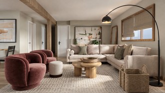Modern, Inspired Modern, Organic Modern Living Room by Havenly Interior Designer Gabriela