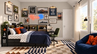 Contemporary Bedroom by Havenly Interior Designer Mariana