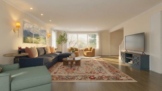 Bohemian, Scandinavian Living Room by Havenly Interior Designer Elisa