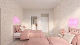 Vintage, Preppy Bedroom by Havenly Interior Designer Maria