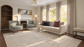  Living Room by Havenly Interior Designer Gema