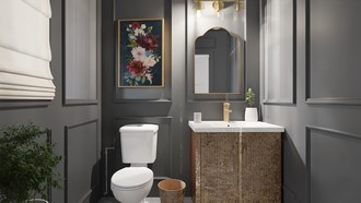Transitional Bathroom by Havenly Interior Designer Meloney