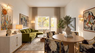 Artful Eclectic Bedroom by Havenly Interior Designer Ivanna
