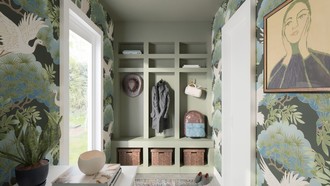 Transitional, Vintage Entryway by Havenly Interior Designer Meloney