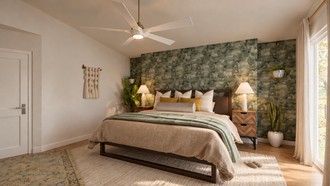 Bohemian, Transitional Bedroom by Havenly Interior Designer Katherin