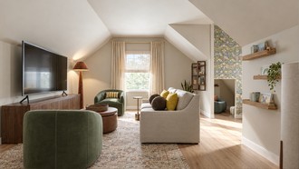 Eclectic Playroom by Havenly Interior Designer Gabriela