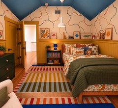 Modern, Eclectic, Coastal, Vintage, Artful Eclectic Bedroom by Havenly Interior Designer Emerie