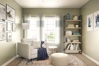Transitional Bedroom by Havenly Interior Designer Allison