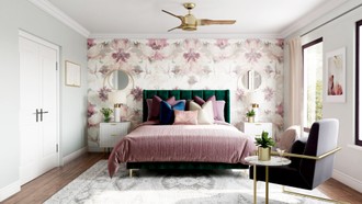 Glam Bedroom by Havenly Interior Designer Katerina