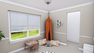 Midcentury Modern Playroom by Havenly Interior Designer Clara