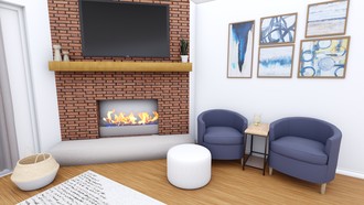 Modern, Midcentury Modern Living Room by Havenly Interior Designer Clara