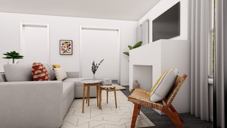 Bohemian, Global Living Room by Havenly Interior Designer Lorine