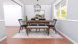 Classic, Traditional, Farmhouse, Transitional Dining Room by Havenly Interior Designer Melissa