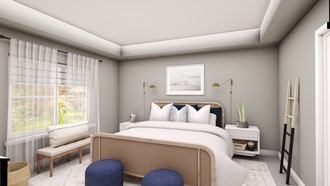 Modern, Coastal Bedroom by Havenly Interior Designer Laura