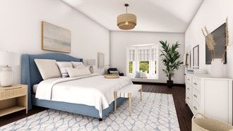 Classic, Coastal, Farmhouse, Transitional Bedroom by Havenly Interior Designer Alex
