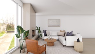 Midcentury Modern, Scandinavian Living Room by Havenly Interior Designer Maria