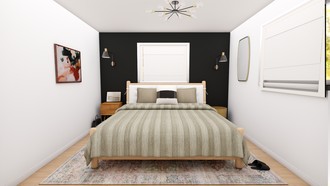 Midcentury Modern Bedroom by Havenly Interior Designer Romina