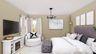 Modern, Coastal Bedroom by Havenly Interior Designer Andrea