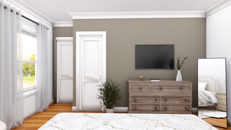 Transitional Bedroom by Havenly Interior Designer Katherine