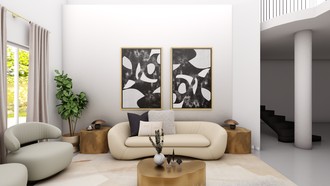 Modern, Glam Living Room by Havenly Interior Designer Sandra