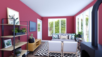 Eclectic, Midcentury Modern, Scandinavian Living Room by Havenly Interior Designer Emily