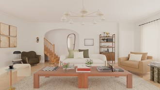 Modern, Classic Contemporary Living Room by Havenly Interior Designer Diego