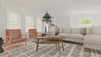 Midcentury Modern Living Room by Havenly Interior Designer Alejandra