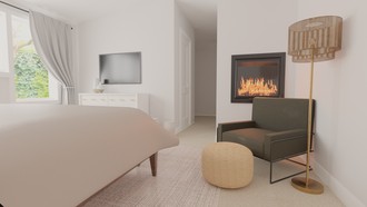 Modern, Bohemian, Glam, Minimal, Scandinavian Bedroom by Havenly Interior Designer Nora