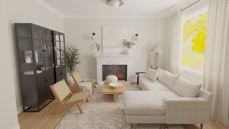Scandinavian Living Room by Havenly Interior Designer Teejai
