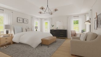 Contemporary, Classic, Transitional, Classic Contemporary Bedroom by Havenly Interior Designer Meredith