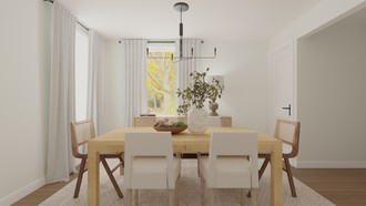 Classic Contemporary Dining Room by Havenly Interior Designer Jaime