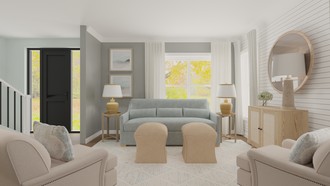 Classic, Coastal Living Room by Havenly Interior Designer Jaime