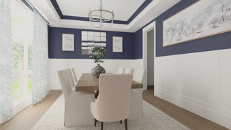 Contemporary, Classic Dining Room by Havenly Interior Designer Maura
