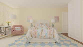 Classic, Eclectic Bedroom by Havenly Interior Designer Maura