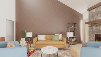 Midcentury Modern Living Room by Havenly Interior Designer D