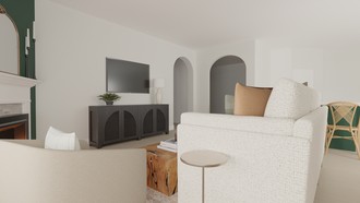 Modern, Classic Living Room by Havenly Interior Designer Lindsay