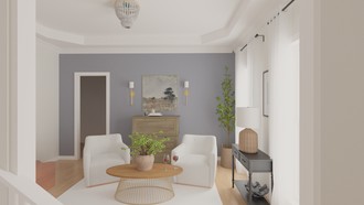 Classic Contemporary Living Room by Havenly Interior Designer Natalie