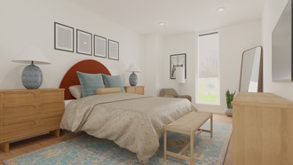 Eclectic, Global Bedroom by Havenly Interior Designer Natalie