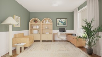 Contemporary Office by Havenly Interior Designer Marisol