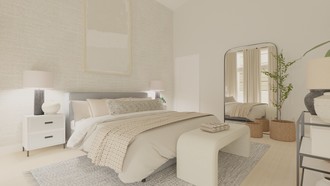 Classic, Coastal, Farmhouse, Transitional Bedroom by Havenly Interior Designer Laura