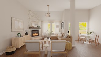 Bohemian Living Room by Havenly Interior Designer Alejandra