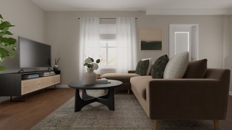 Modern, Classic, Traditional Living Room by Havenly Interior Designer Jamie
