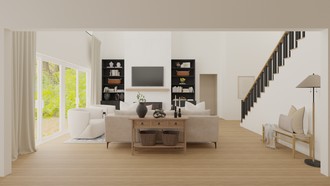 Modern Living Room by Havenly Interior Designer Carla