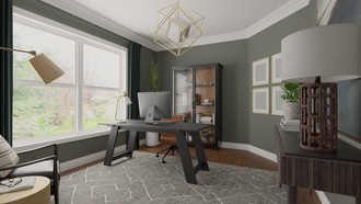 Modern, Classic, Traditional, Transitional Office by Havenly Interior Designer Trenton
