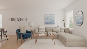 Contemporary, Modern, Industrial Living Room by Havenly Interior Designer Hannah